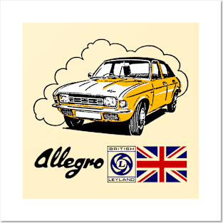 AUSTIN ALLEGRO - in yellow Posters and Art